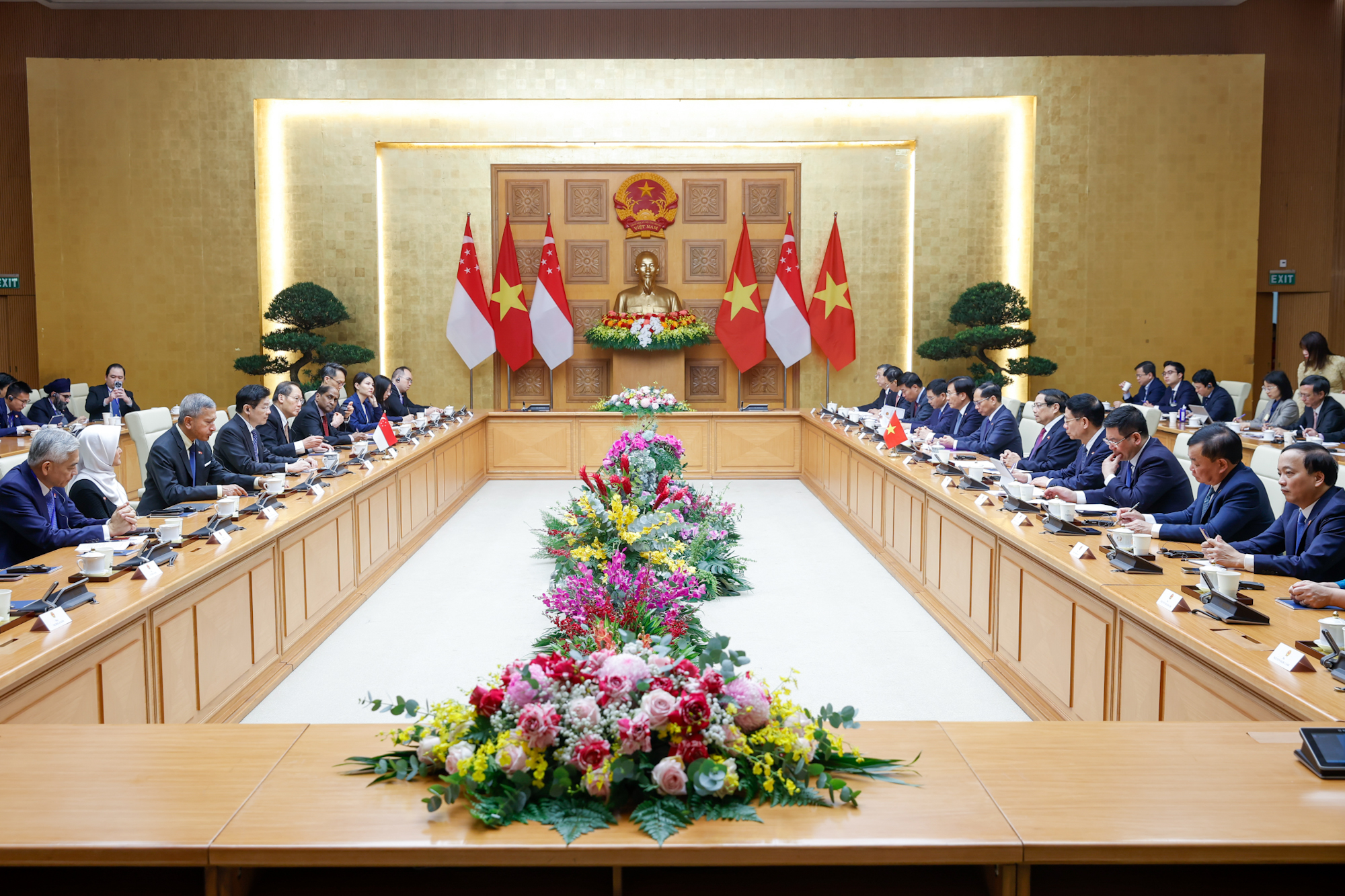 Quang cảnh hội đàm - Ảnh: VGP
