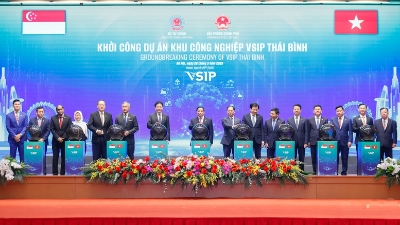 Groundbreaking ceremony held for $221mln VSIP Thai Binh