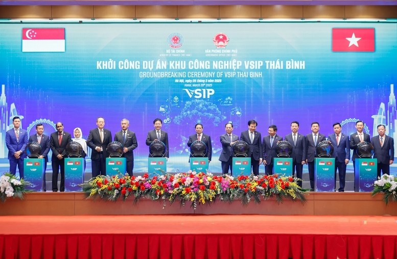 Groundbreaking ceremony held for $221mln VSIP Thai Binh