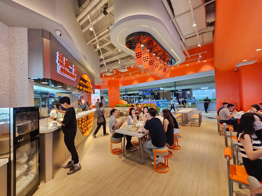 Một&nbsp;cửa h&agrave;ng Fish With You tại Malaysia.