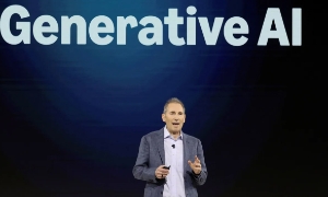 Giám đốc Điều hành Amazon Andy Jassy phát biểu trong sự kiện ra mắt Amazon Devices, Thành phố New York, Hoa Kỳ, ngày 26/2/2025.