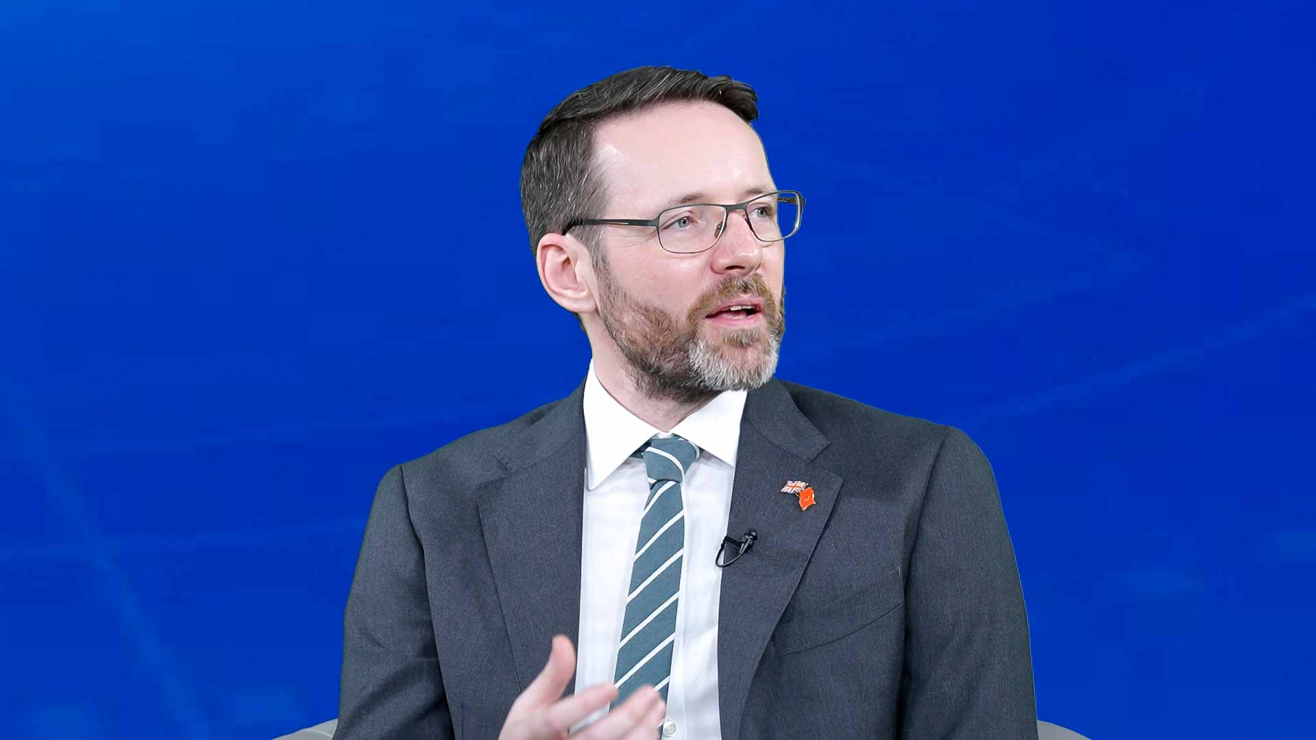 Ông Iain Frew, Đại sứ Đặc mệnh toàn quyền Liên hiệp Vương quốc Anh và Bắc Ireland tại Việt Nam.