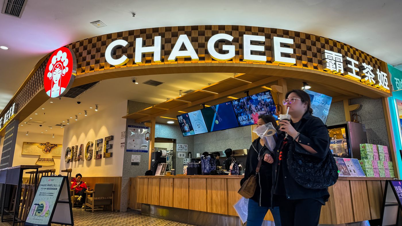 Chagee đang chuẩn bị khai trương cửa h&agrave;ng đầu ti&ecirc;n tại thị trường Mỹ.