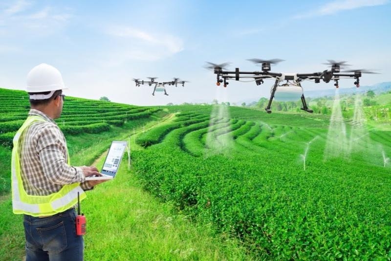 To develop a  smart and sustainable agriculture