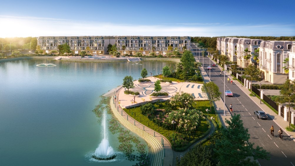 C&ocirc;ng vi&ecirc;n ven hồ xanh m&aacute;t, điểm nhấn đẳng cấp n&acirc;ng tầm phong c&aacute;ch sống tại Ph&uacute; Lợi Golden Field.