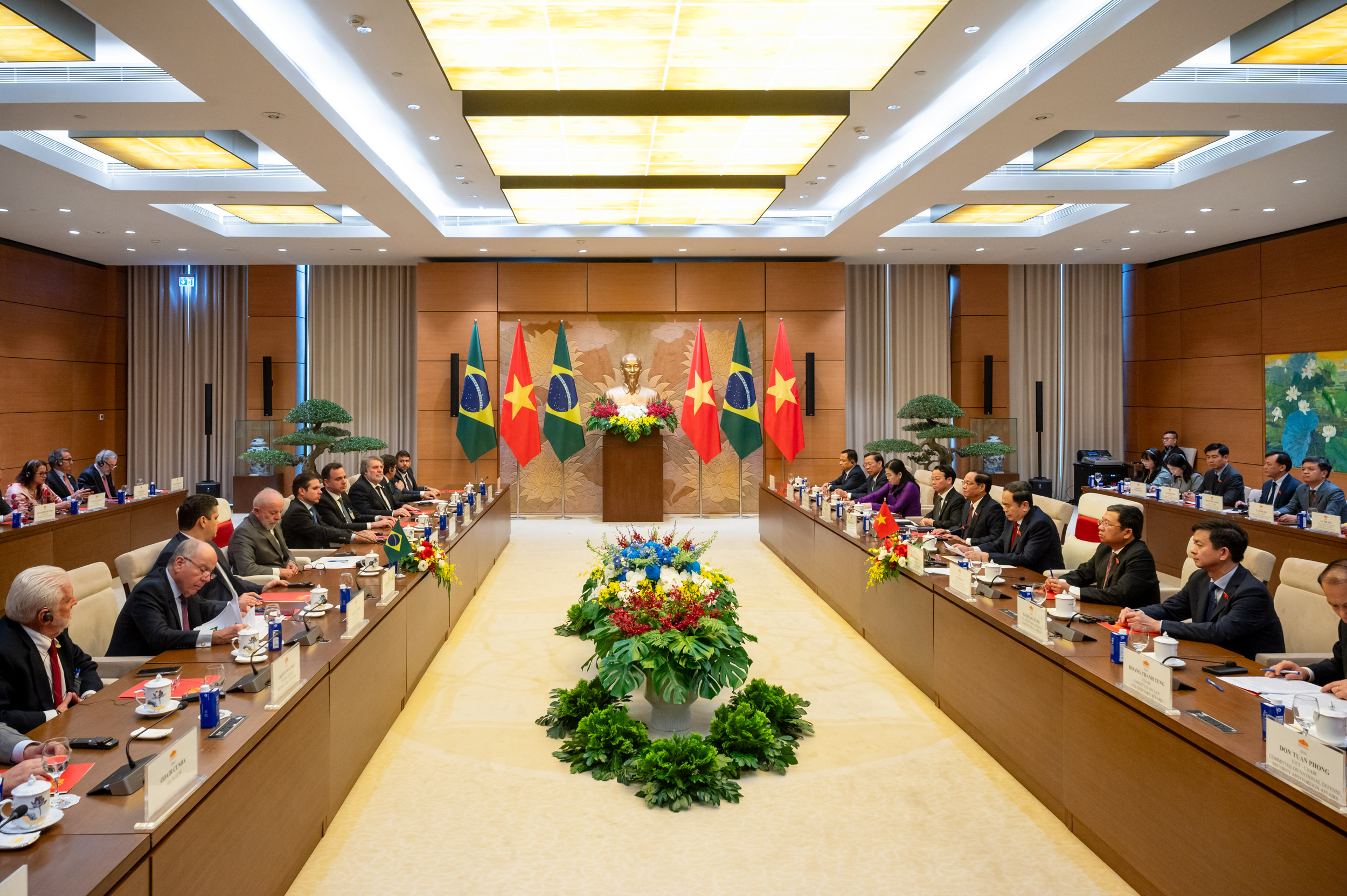 Quang cảnh cuộc hội kiến - Ảnh: Quochoi.vn