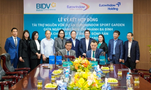 BIDV tài trợ tín dụng cho dự án Eurowindow Sport Garden