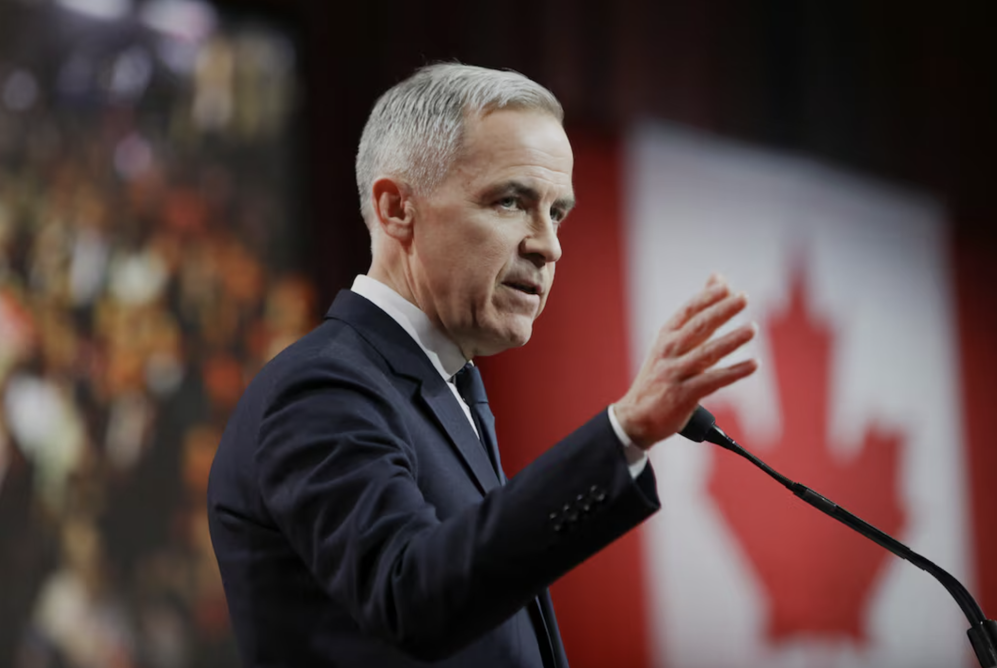 Thủ tướng Canada Mark Carney - Ảnh: Bloomberg.