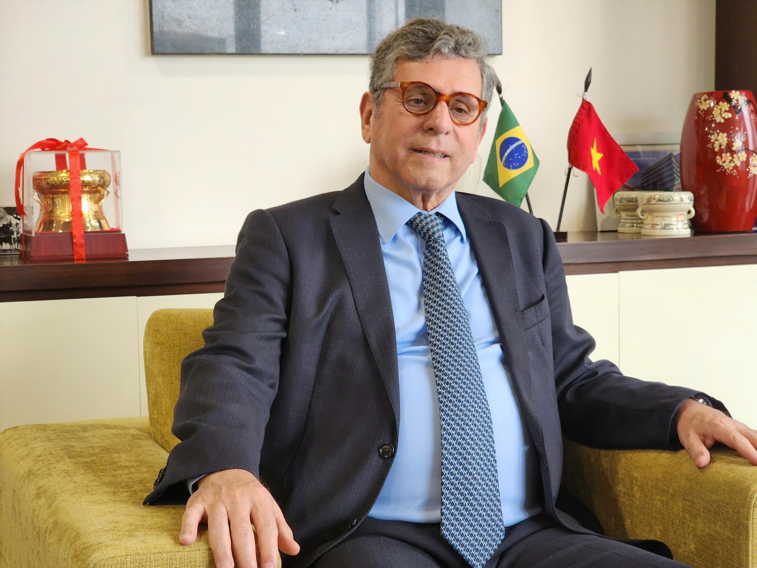 Brazilian Ambassador to Vietnam Marco Farani. (Photo: Viet An)