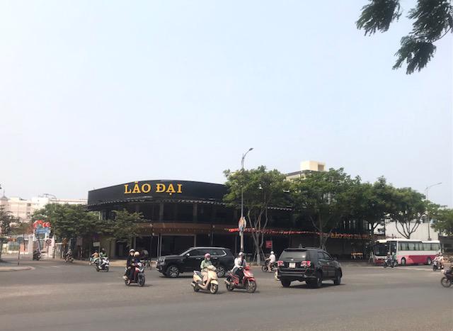 The land lot on  Da Nang city's Vo Van Kiet street where The APT Tower will be built.