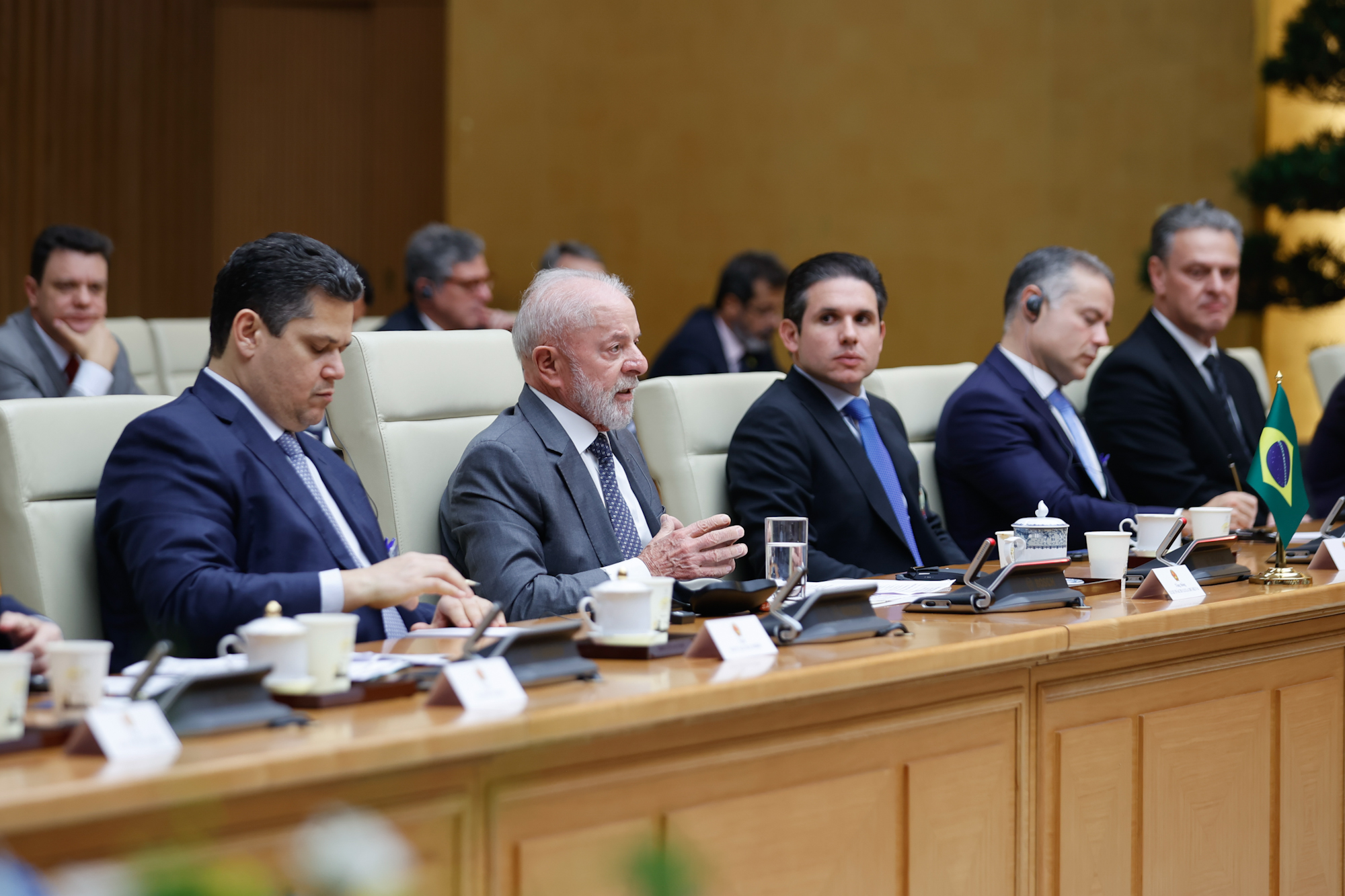 Hai nh&agrave; l&atilde;nh đạo tại cuộc hội kiến - Ảnh: VGP