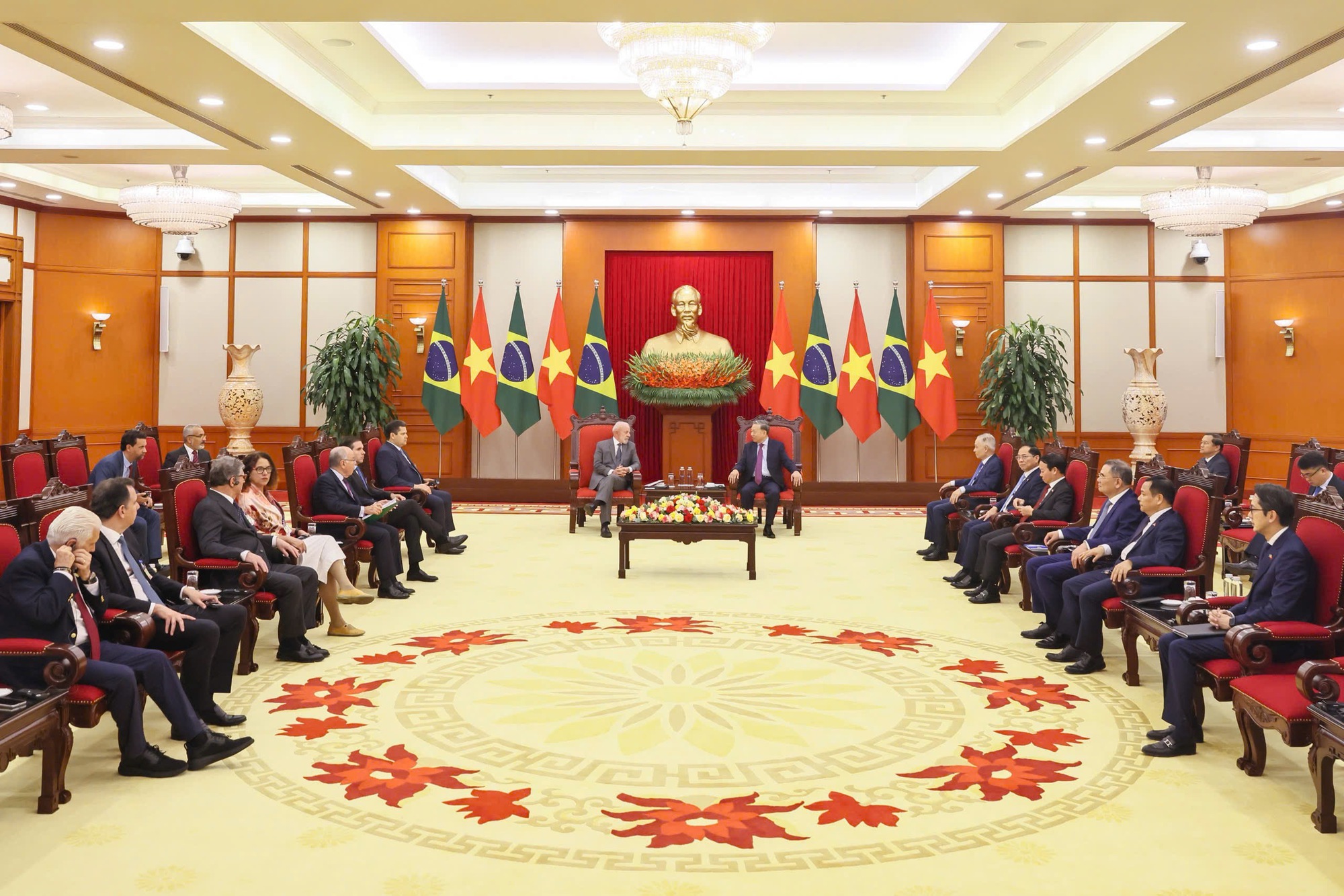 Quang cảnh cuộc tiếp - Ảnh: VGP