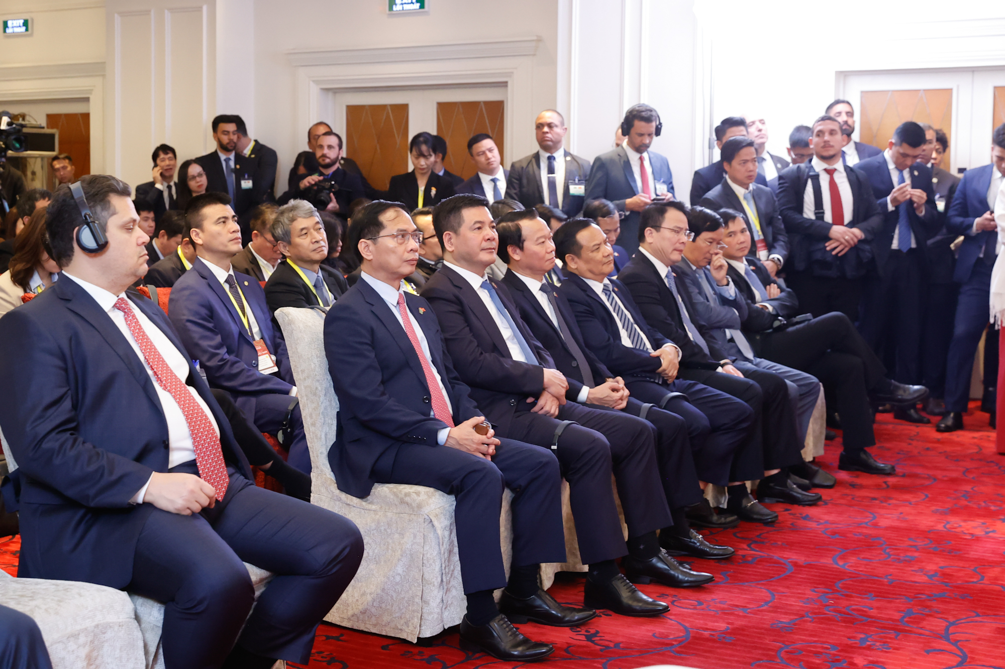 C&aacute;c đại biểu dự Diễn đ&agrave;n Kinh tế Việt Nam &ndash; Brazil - Ảnh: VGP