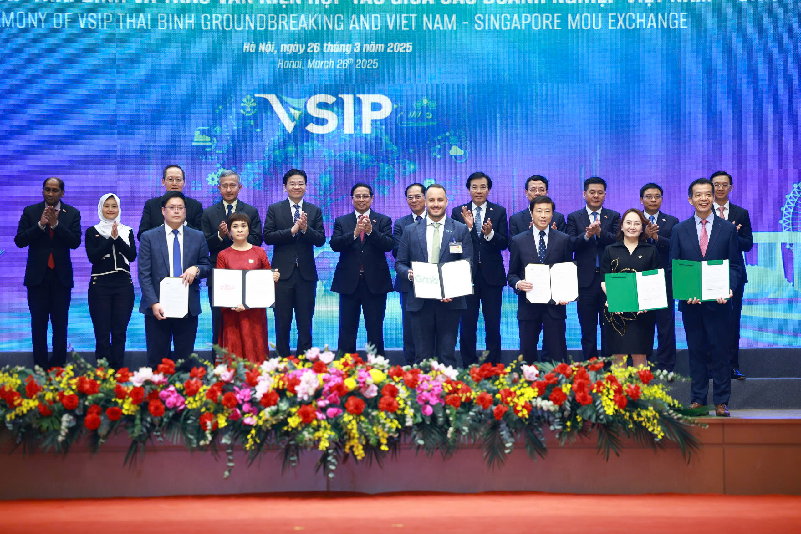 TTC AgriS và Đại học Công nghệ Nanyang (NTU) ký kết hợp tác dưới sự chứng kiến của lãnh đạo cấp cao hai nước Việt Nam - Singapore.