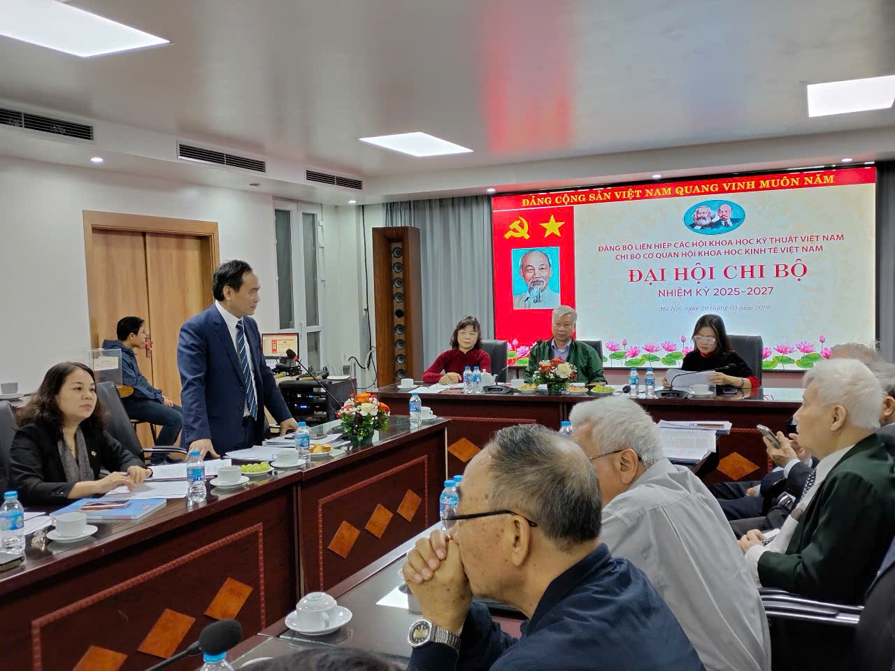 Đại hội Chi bộ cơ quan Hội Khoa học Kinh tế Việt Nam nhiệm kỳ 2025-2027 diễn ra vào ngày 29/3/2025.