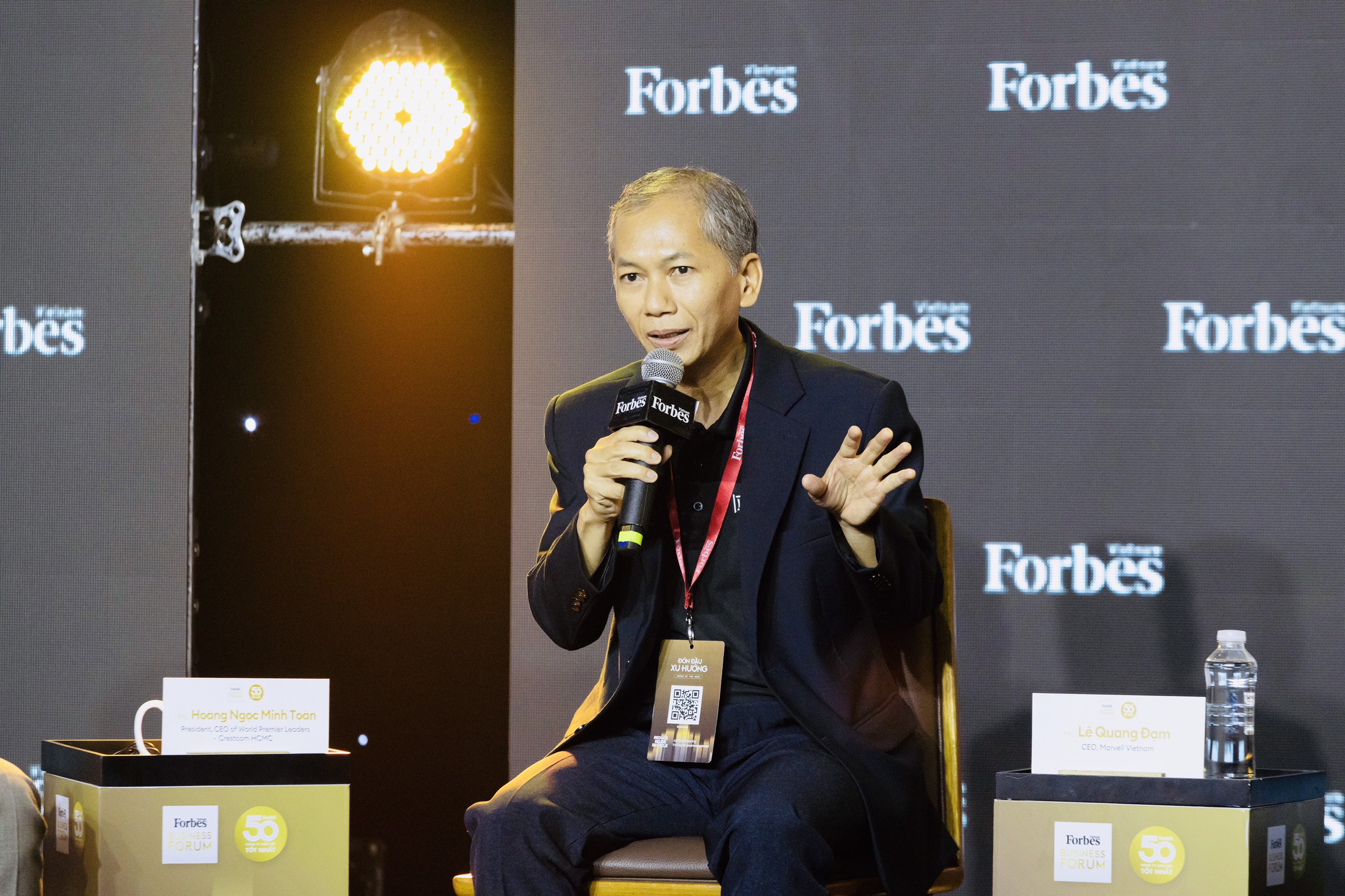 TS.L&ecirc; Quang Đạm, Tổng gi&aacute;m đốc Marvell Việt Nam, cho rằng c&aacute;c chuy&ecirc;n gia người Việt tại nước ngo&agrave;i kh&ocirc;ng chỉ khao kh&aacute;t cống hiến m&agrave; c&ograve;n c&oacute; tr&aacute;ch nhiệm với gia đ&igrave;nh, cần sự đảm bảo về t&agrave;i ch&iacute;nh v&agrave; điều kiện sống ổn định - Ảnh: Forbes.&nbsp;