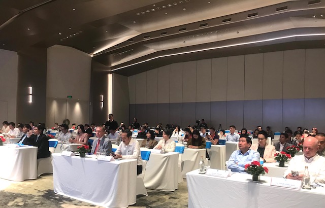 Các đại biểu tham gia buổi họp báo. Ảnh Ngô Anh Văn