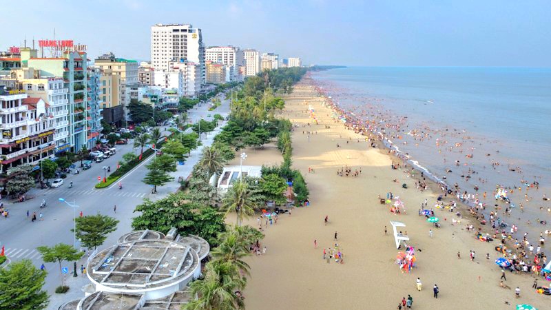 Một góc thành phố Sầm Sơn