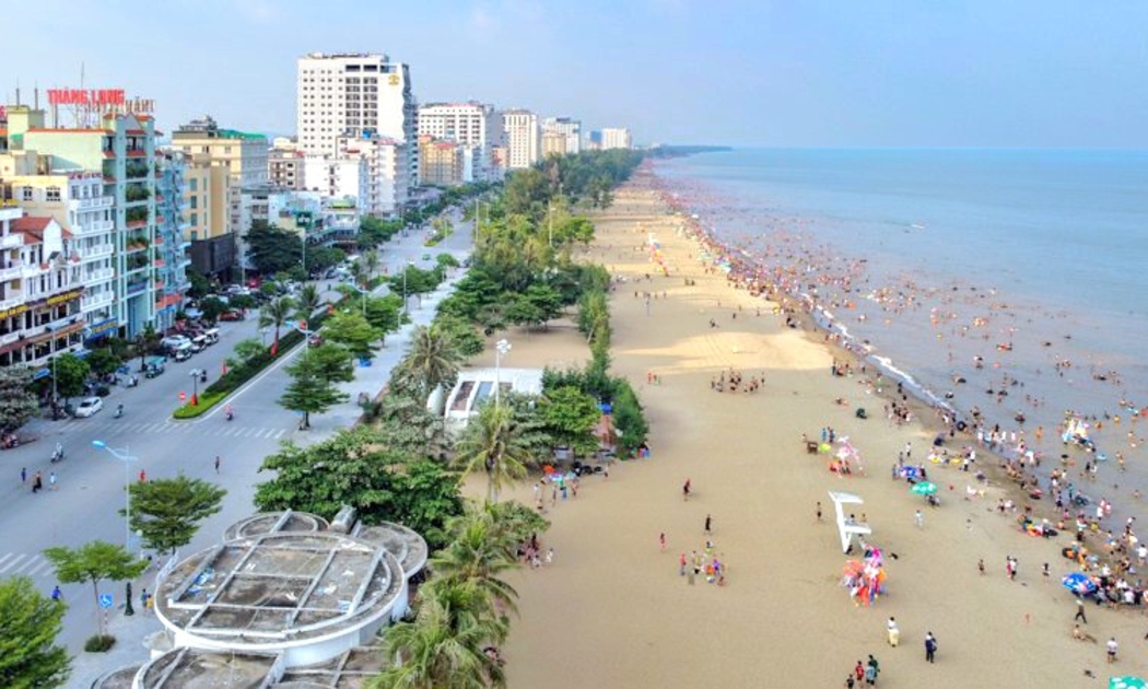 Một góc thành phố Sầm Sơn