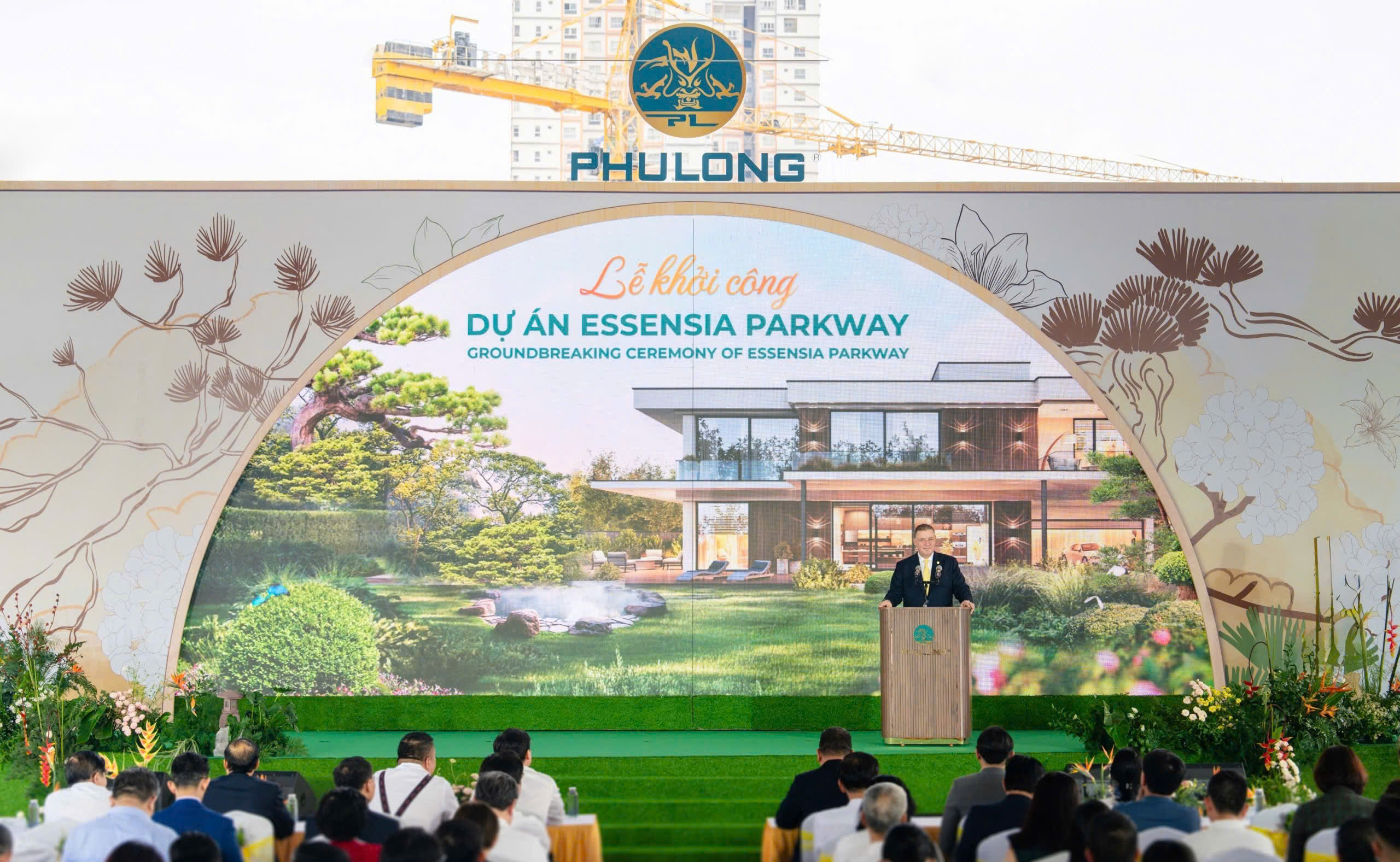 Ông Anthony - Phó Tổng giám đốc Công ty Phú Long phát biểu tại sự kiện. Ảnh: Hoàng Nam.