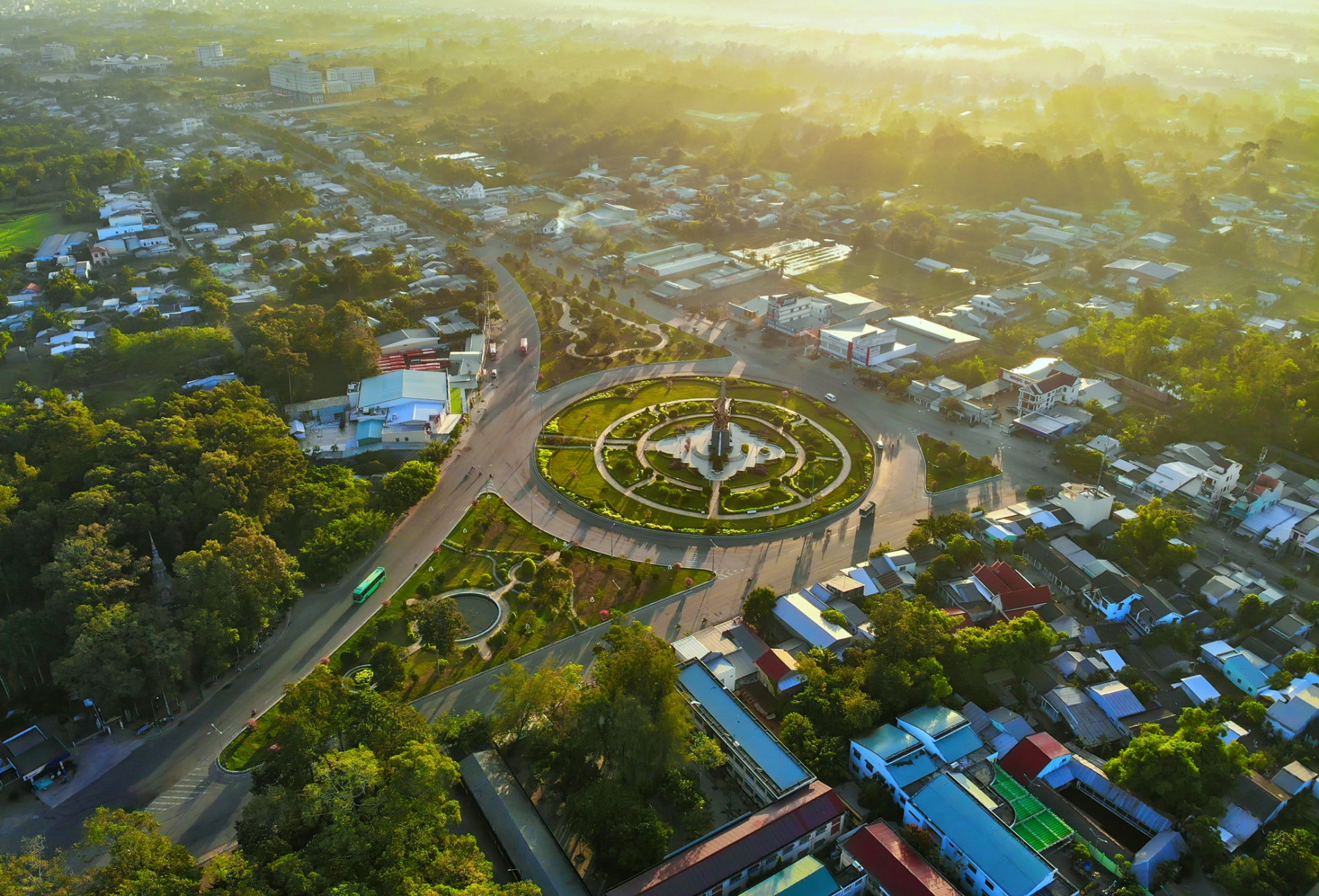 Một góc thành phố Trà Vinh - Nguồn: VGP.