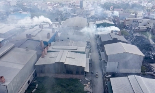 Kiểm tra, xử lý nghiêm các cụm công nghiệp đi lên từ làng nghề ô nhiễm nghiêm trọng