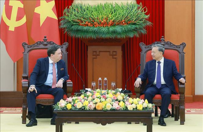 Quang cảnh cuộc tiếp - Ảnh: TTXVN