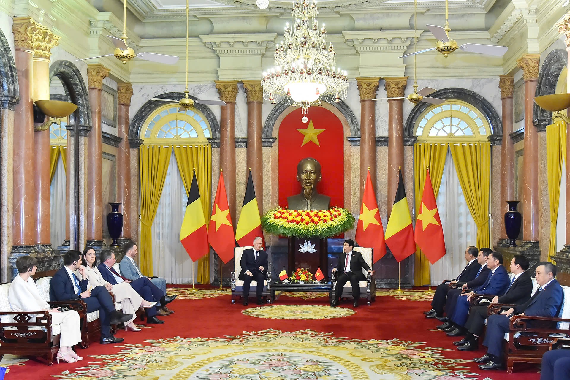 Quang cảnh cuộc hội kiến - Ảnh: VGP