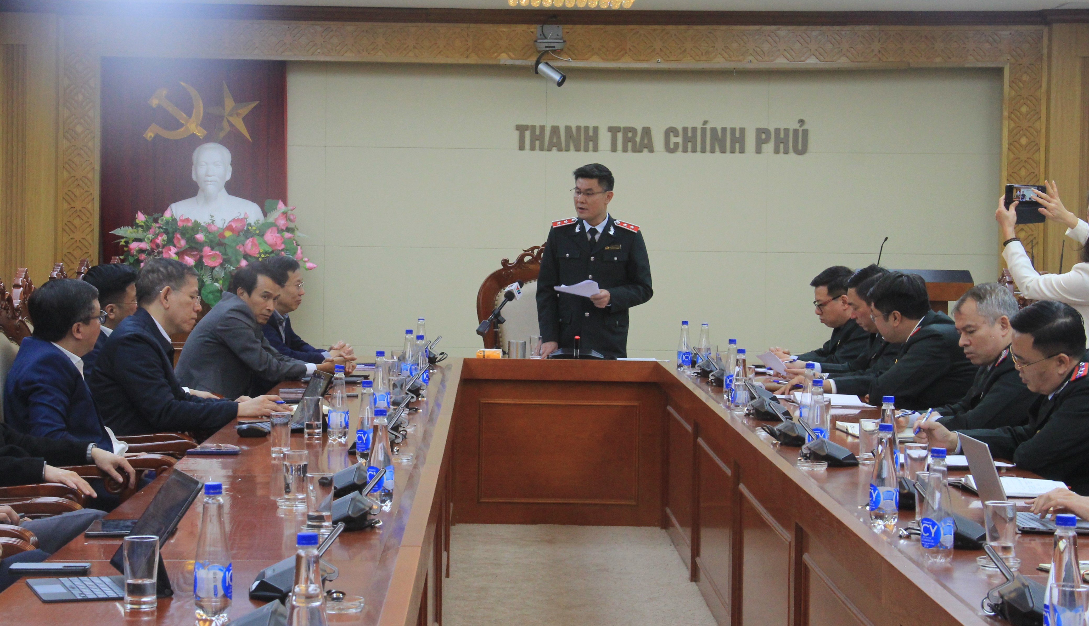 Thanh tra Chính phủ công bố kết luận thanh tra.