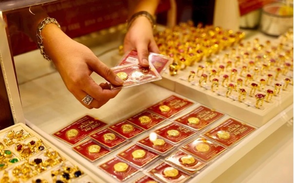 Giá vàng miếng SJC xuống giá nhanh sau 7 phiên tăng