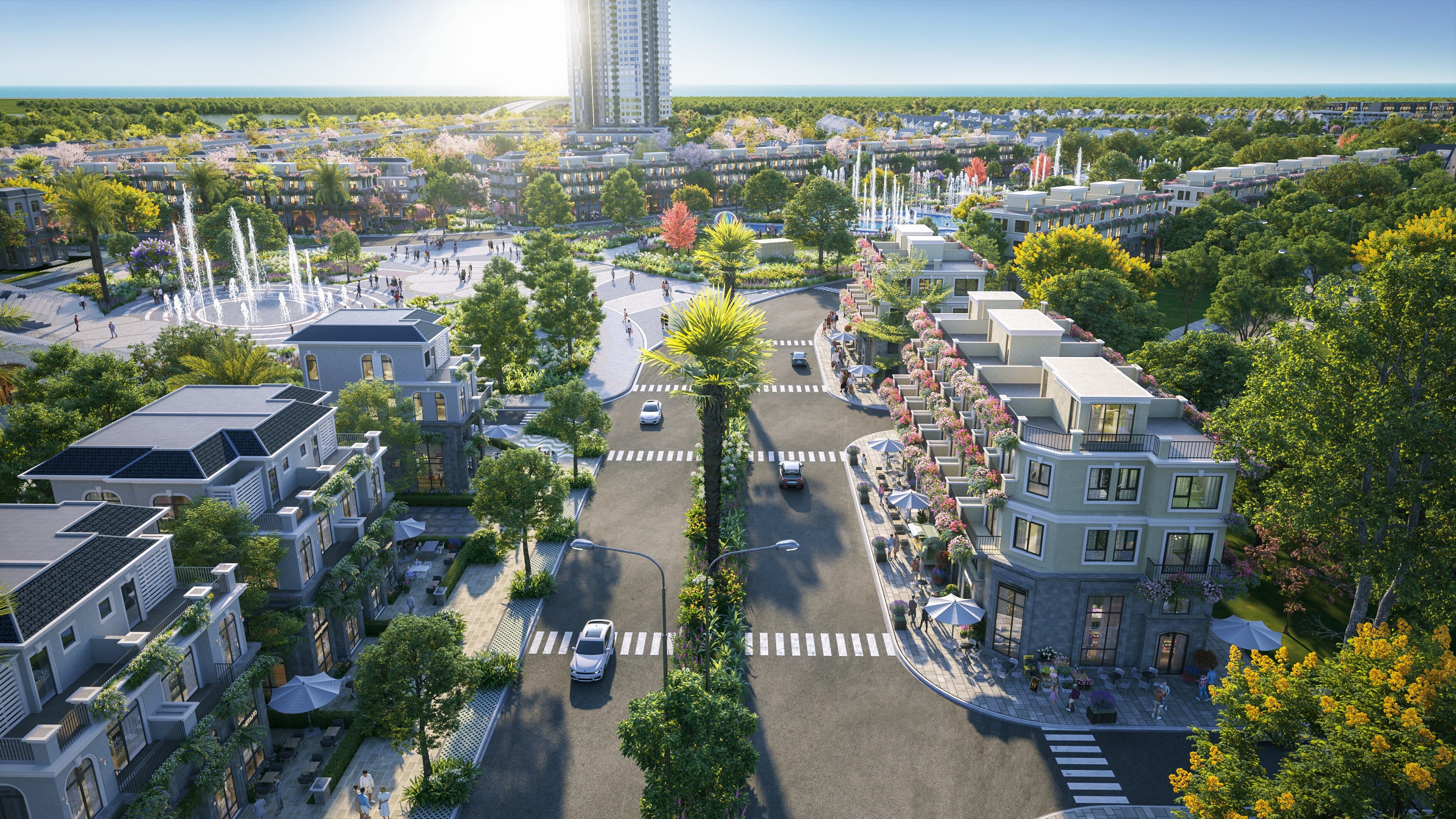 Không gian sống tại Central Bay kích thích tinh thần, hiệu quả làm việc.