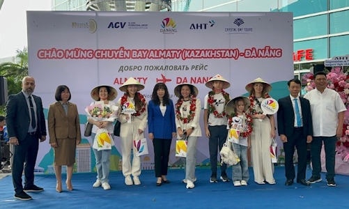 Đà Nẵng đón chuyến bay trực tiếp đầu tiên từ Kazakhstan