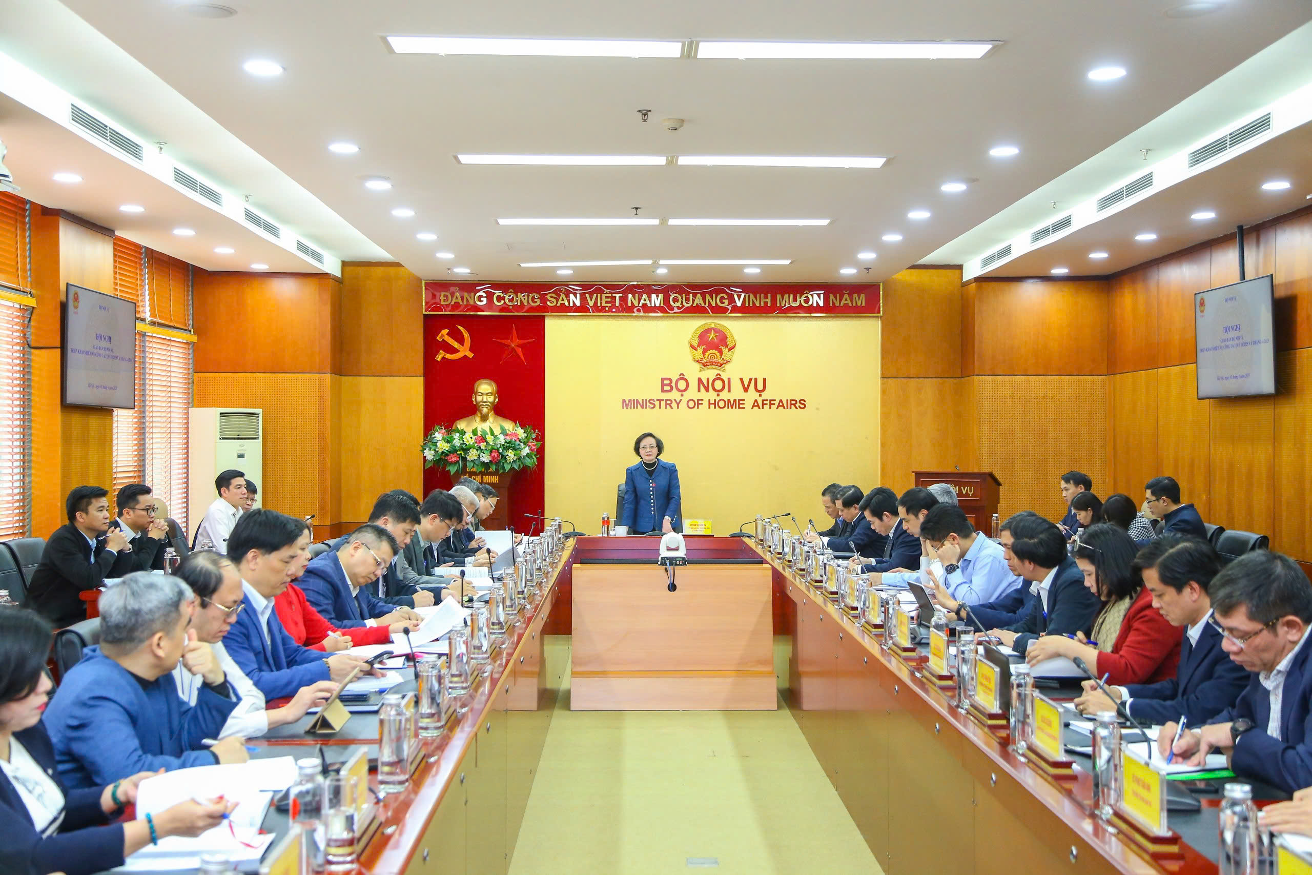 To&agrave;n cảnh hội nghị. Ảnh: MOHA.