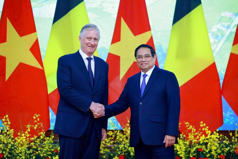 PM proposes Belgium to push for removal of EC yellow card warning on Vietnam’s seafood exports 