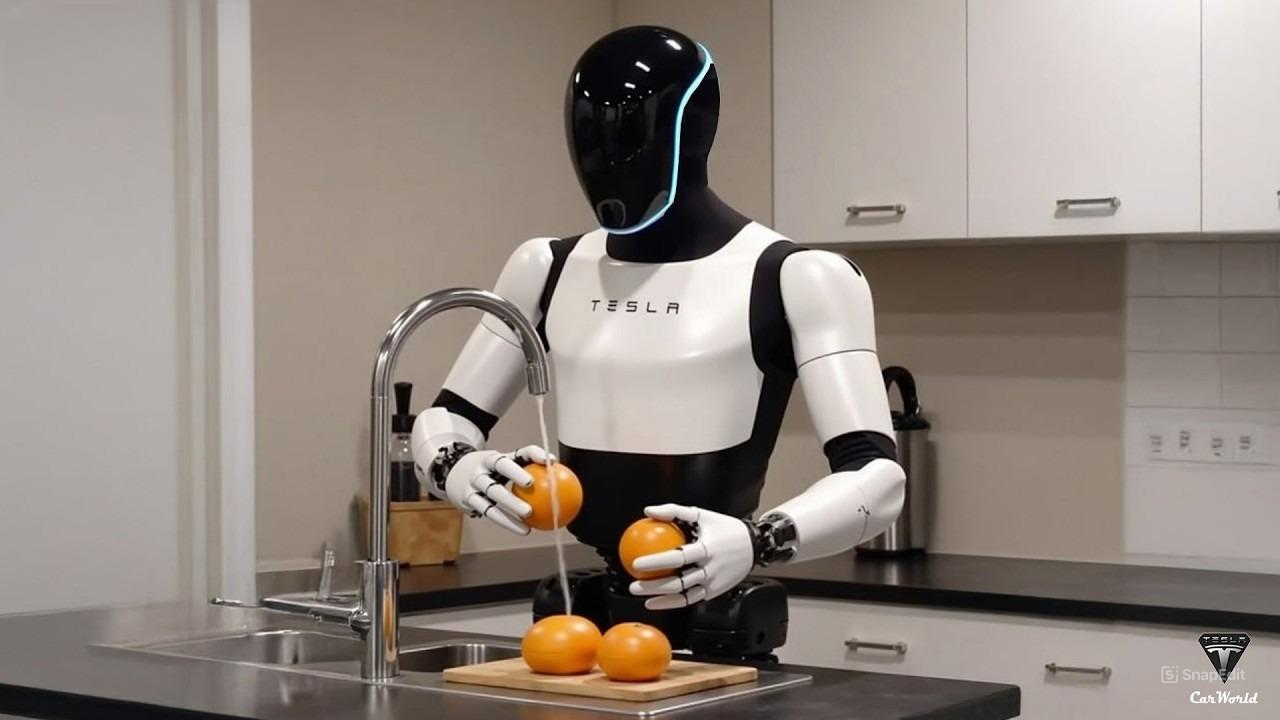 Tesla đã cập nhật thêm nhiều tính năng cho thế hệ robot hình người thứ 3.
