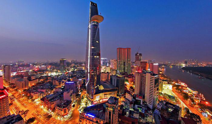 A view of Ho Chi Minh City. 