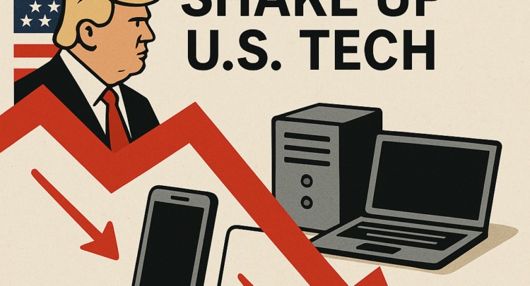 Cổ phiếu công nghệ Mỹ đã chịu tác động