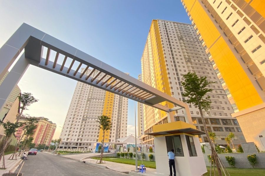 Chung cư Diamond Riverside tại quận 8, TP.HCM - Ảnh minh họa (Nguồn: Internet).