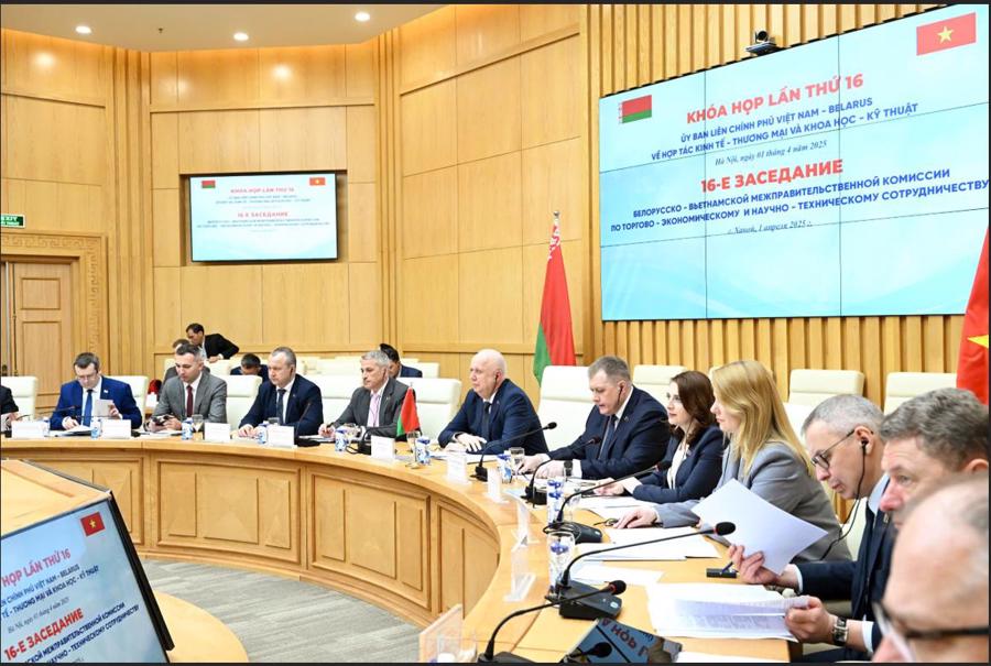 The 16th Session of the Vietnam-Belarus Intergovernmental Commission on Economic-Trade and Scientific-Technical Cooperation.