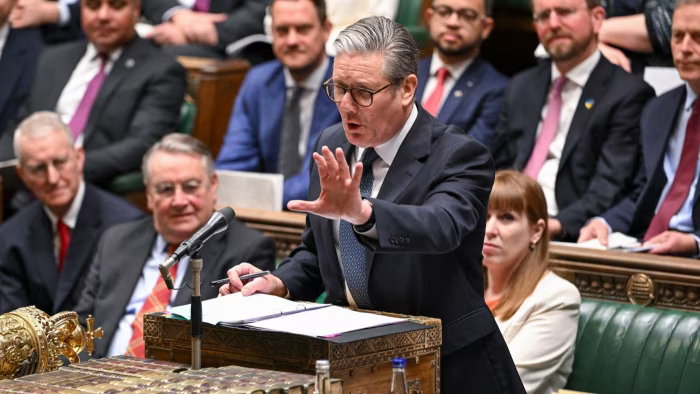 Thủ tướng Anh Keir Starmer - Ảnh: FT