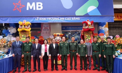 MB mở rộng mạng lưới phía Bắc với chi nhánh Cao Bằng, thúc đẩy đầu tư và phát triển bền vững