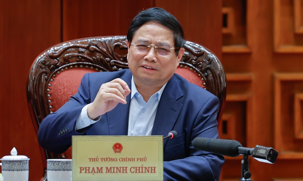 Thủ tướng phát biểu tại cuộc họp - Ảnh: VGP