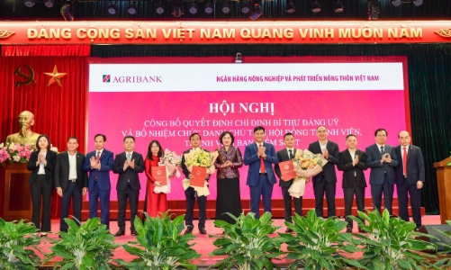 Vụ trưởng Vụ Hợp tác Quốc tế Ngân hàng Nhà nước làm chủ tịch Agribank 