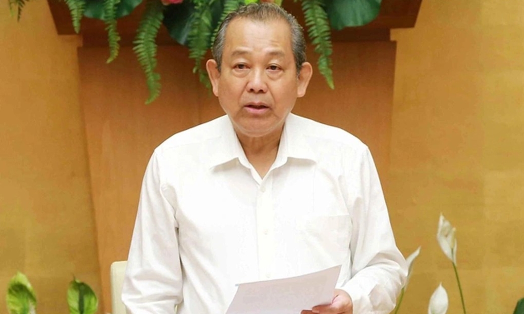 Nguyên Phó Thủ tướng Thường trực Trương Hòa Bình: Ảnh: VGP