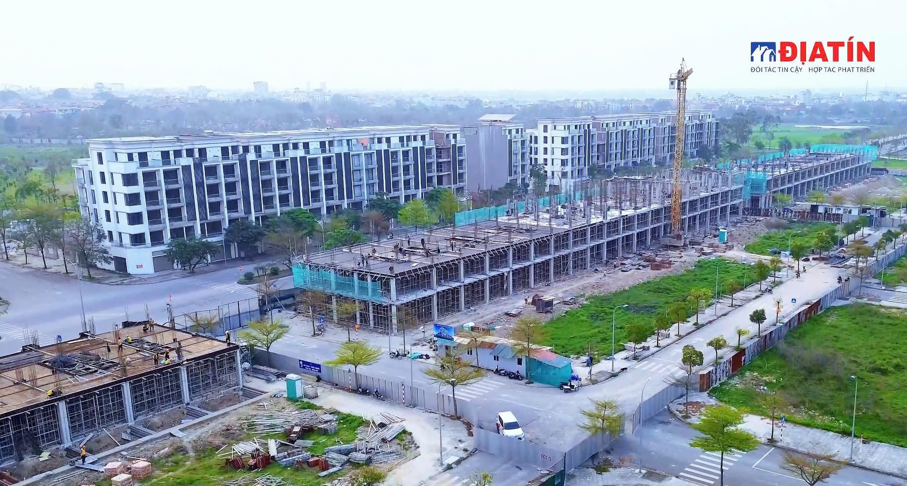 Từ Sơn Garden City đang đẩy nhanh tiến độ thi công, xây dựng.