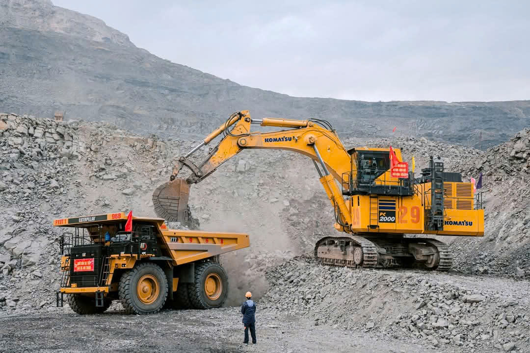 Than nguyên khai sản xuất tháng 4/2025 dự kiến đạt 3,35 triệu tấn.