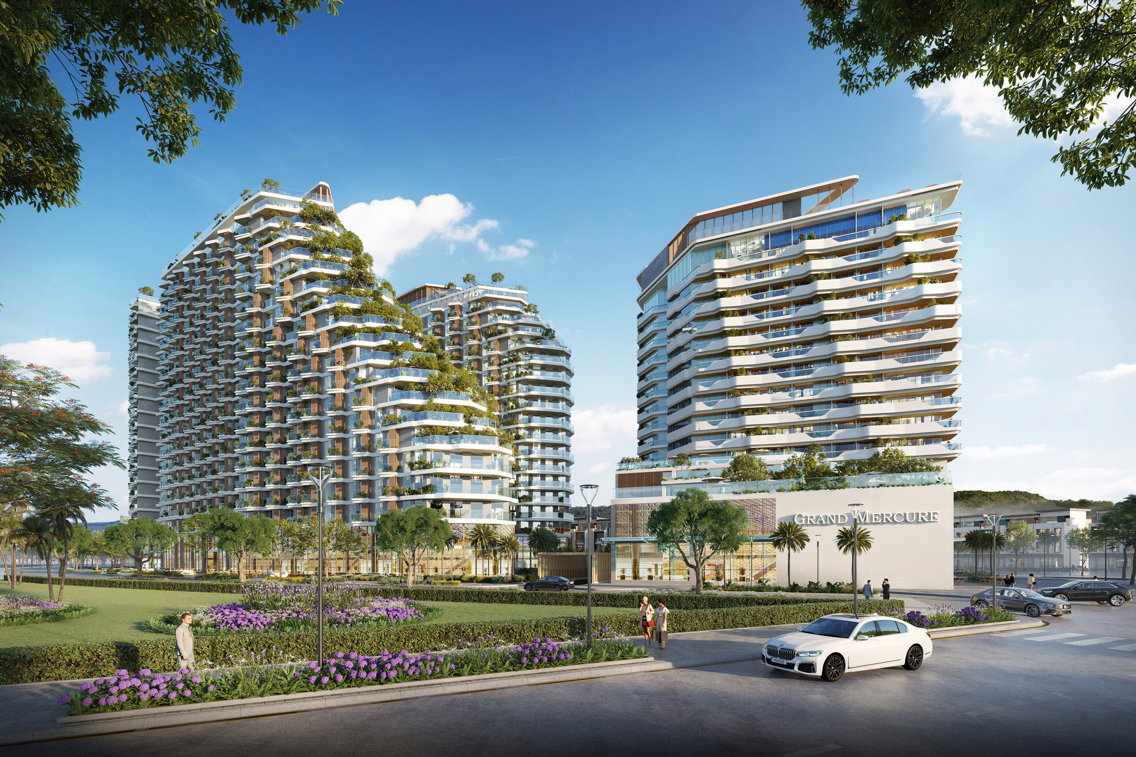 T&ograve;a th&aacute;p biểu tượng Meypearl Harmony Ph&uacute; Quốc ch&agrave;o đ&oacute;n APEC 2027.