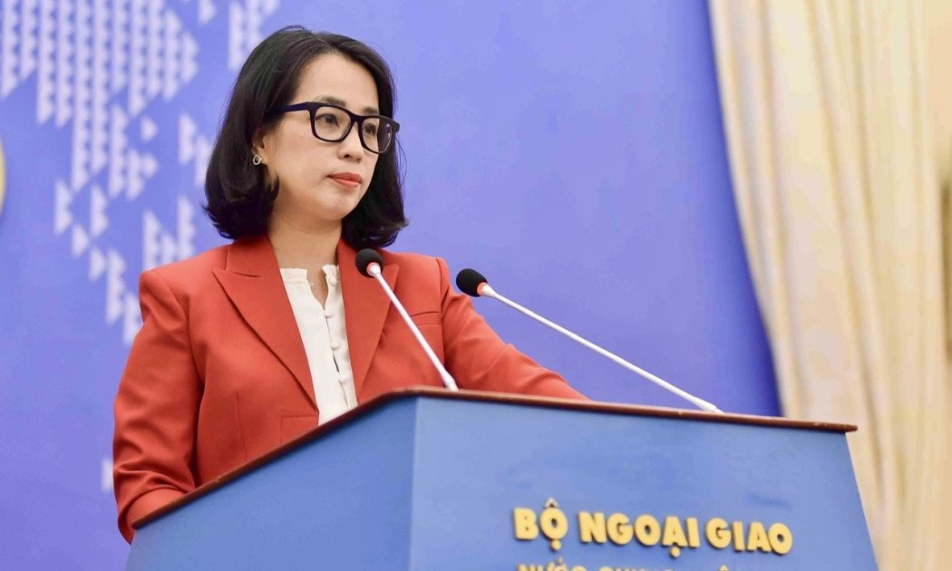 Người Phát ngôn Bộ Ngoại giao Việt Nam Phạm Thu Hằng - Ảnh: Bộ Ngoại giao