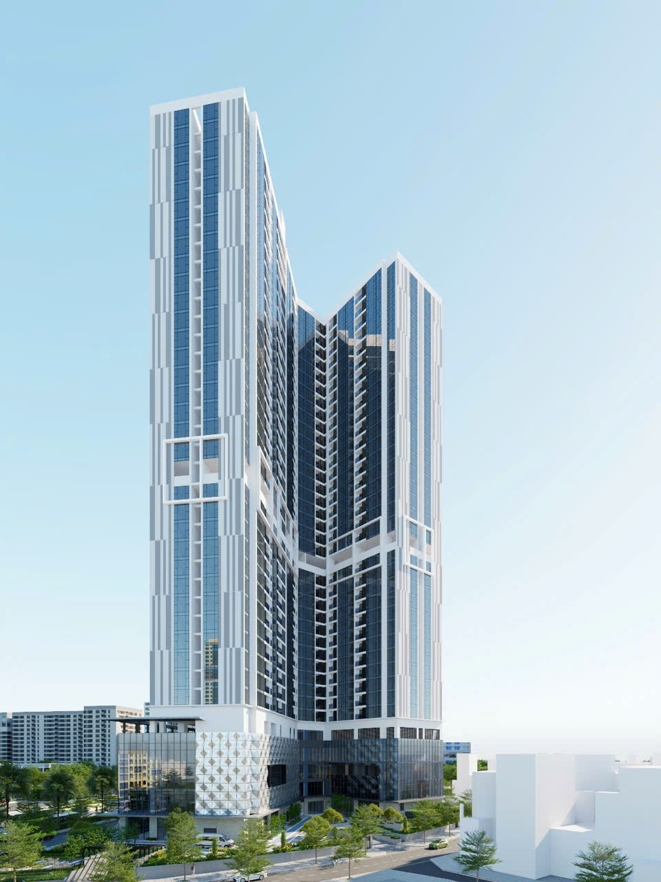 Phối cảnh 3D Dự &aacute;n Kepler Tower HH-02.