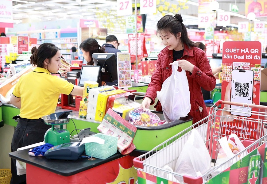 Tổng mức bán lẻ hàng hóa và doanh thu dịch vụ tiêu dùng tháng 3/2025 ước tăng 10,8% so với cùng kỳ năm trước.